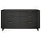 Manhattan Comfort Granville 55.07 Double Wide Dresser in Dark Grey DR-5035 - alternate 1